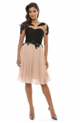 Rochie cu dantela 3D