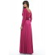 Rochie ciclam, lunga, de ocazie