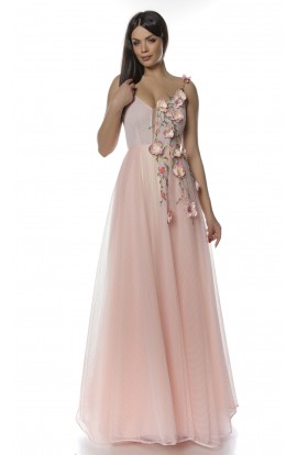 Rochie plasa si aplicatii 3D Tonia