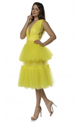 Rochie tulle Roana