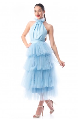 Rochie tulle Baby Blue